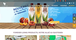 Desktop Screenshot of foreverliving.fr