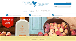 Desktop Screenshot of foreverliving.ro