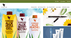 Desktop Screenshot of foreverliving.se